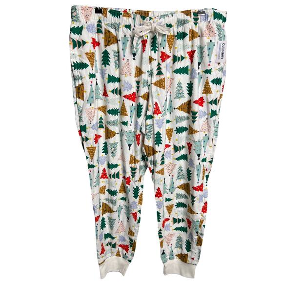 Old Navy NWT Christmas Theme Pajamas Joggers - Picture 1 of 6